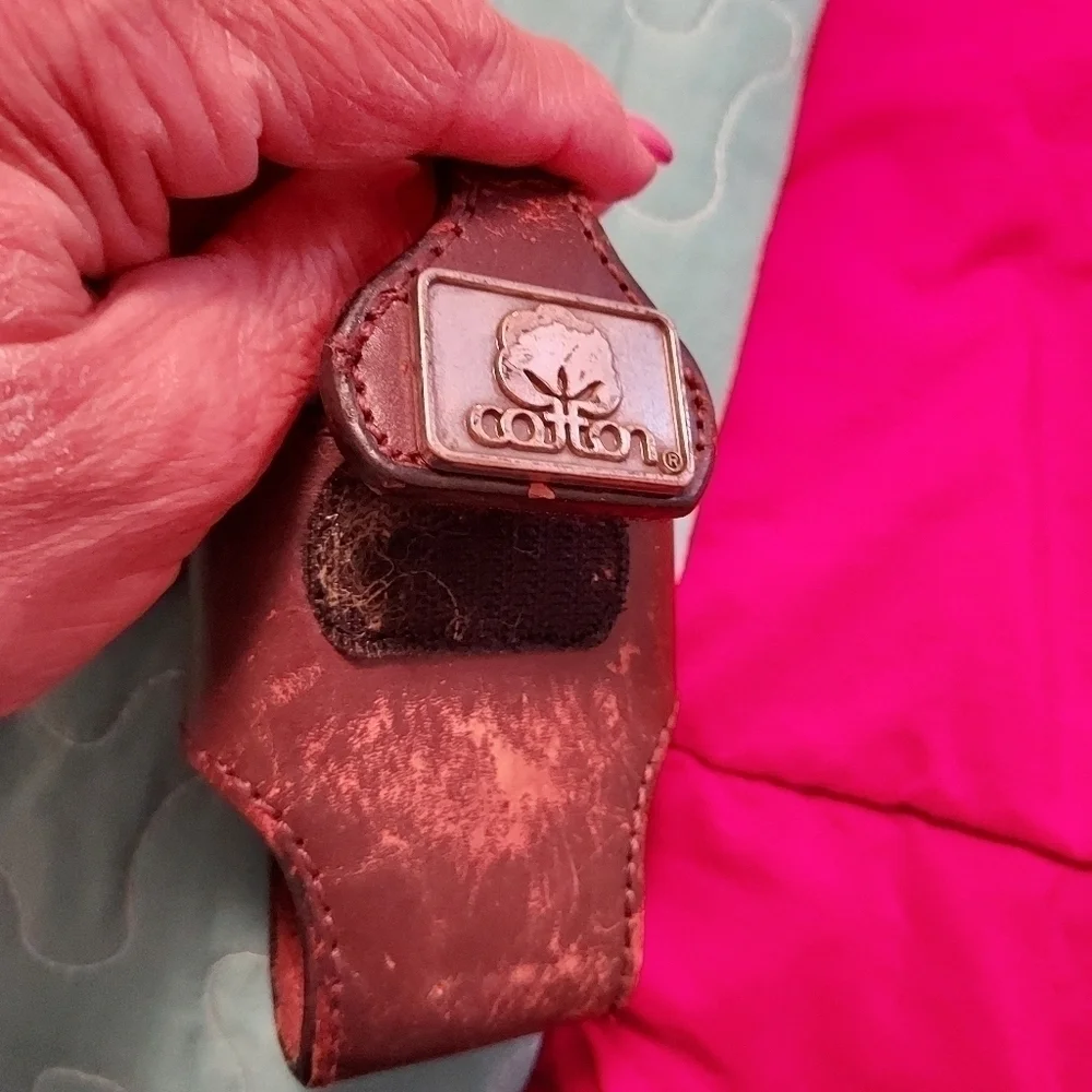 Xsmall leather phone case clip on